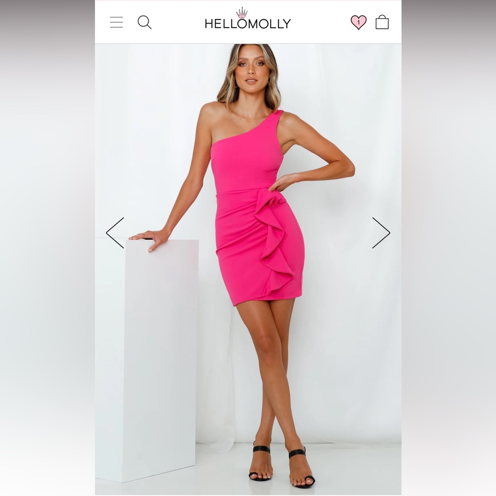 Hot Pink Mini Dress